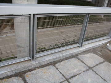 Maille de décoration pour rambarde