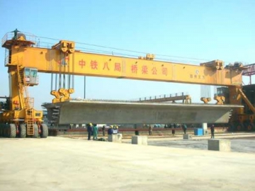 Grue à portique sur pneus 900T