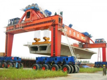 Grue à portique sur pneus 900T