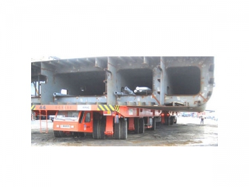 Remorque de manutention lourde automotrice joignable DCY150
