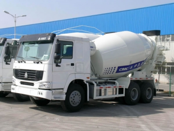 Camion malaxeur 6-10m3 (châssis Howo)