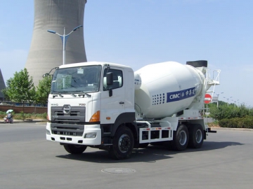 Camion malaxeur 6-10m3 (châssis GAC Hino)