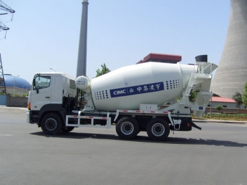 Camion malaxeur 6-10m3 (châssis GAC Hino)