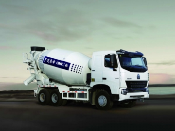 Camion malaxeur 6-12m3 LNG (châssis Howo)