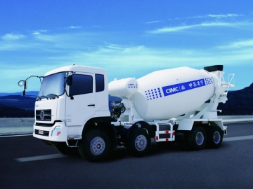 Camion malaxeur 6-12m3 LNG (châssis Dongfeng)