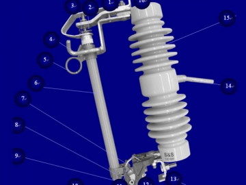 Coupe-circuit haute tension extérieur SSOC