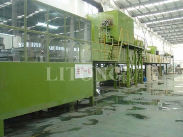 Ligne de laquage pour bandes aluminium