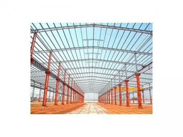 Entrepôt métallique de stockage