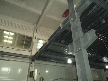 Mezzanine métallique