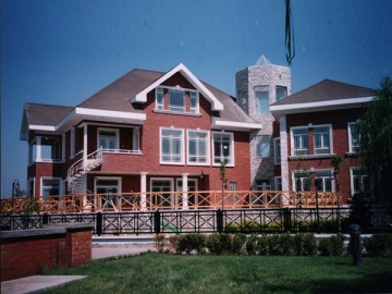 Maison à ossature métallique