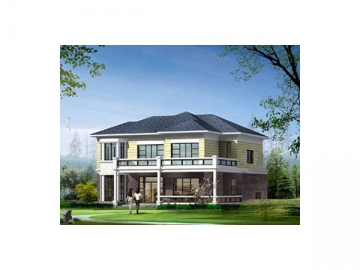 Maison à ossature métallique