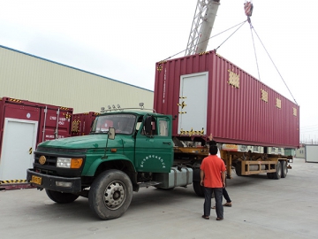 Maison container maritime
