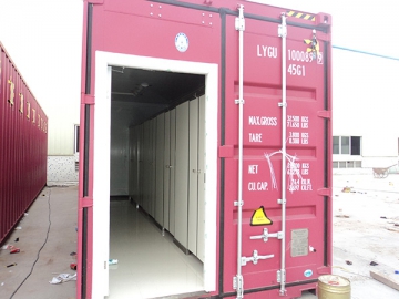 Maison container maritime