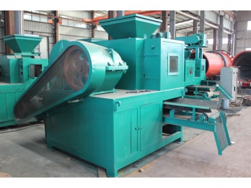 Presse à briquettes en poudre d'acier