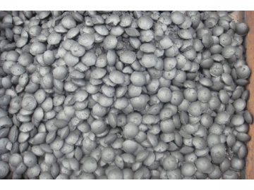 Presse à briquettes en poudre d'acier
