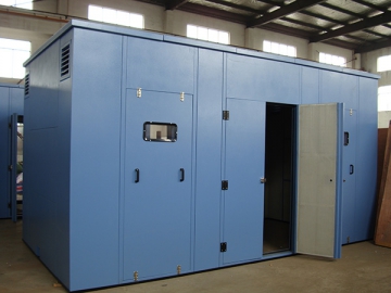 Capotage acoustique BDFZ<br /> <small>(Capotage insonorisant, Encoffrement acoustique)</small>