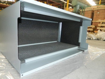 Capotage acoustique BDFZ<br /> <small>(Capotage insonorisant, Encoffrement acoustique)</small>