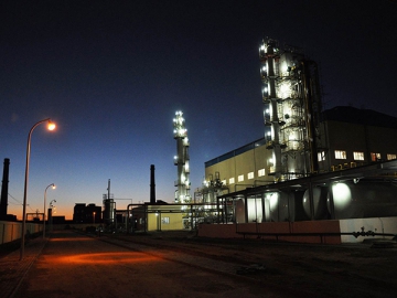 Centrale de purification et de liquéfaction de GNL
