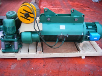 <strong>Palan électrique</strong> <small>(à câble métallique)</small>