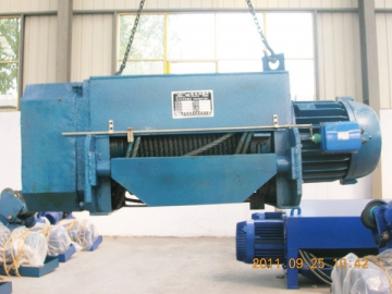 <strong>Palan électrique</strong> <small>(à câble métallique pour charges lourdes)</small>