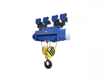 <strong>Palan électrique</strong> <small>(à câble métallique pour charges lourdes)</small>