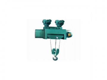 <strong>Palan électrique</strong> <small>(à câble métallique pour charges lourdes)</small>