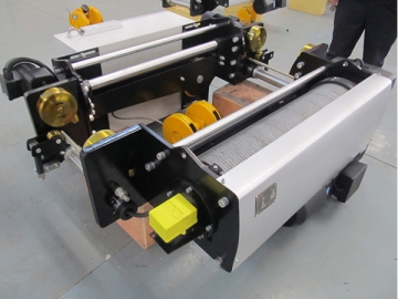 <strong>Palan électrique</strong> <small>(avec contrôle de la fréquence)</small>
