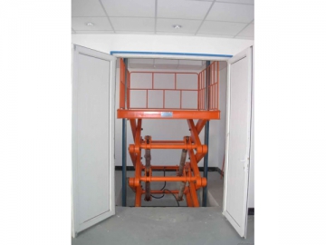 <strong>Plateforme de travail hydraulique </strong><small>(fixe)</small>