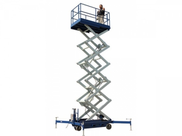 <strong>Plateforme de travail hydraulique</strong> <small>(transportable)</small>