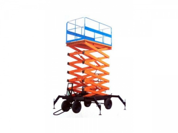 <strong>Plateforme de travail hydraulique</strong> <small>(transportable)</small>