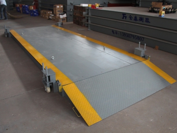 <strong>Pont-bascule mobile</strong> TM <small>(Balance de pesage mobile pour camions)</small>