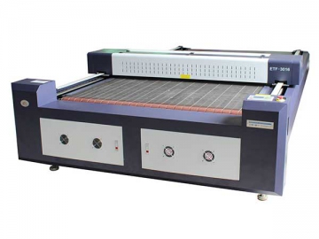 <strong>Machine de découpe laser</strong> à banc plat série ETB