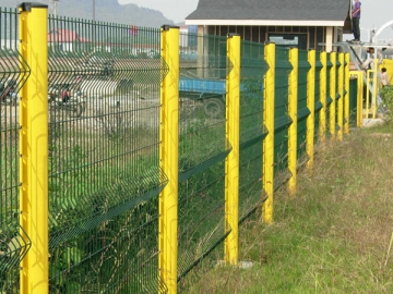 Poteau à encoches