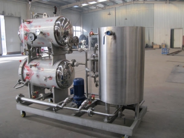 Equipement de stérilisation <small><br /> (Stérilisateur autoclave de laboratoire)</small>