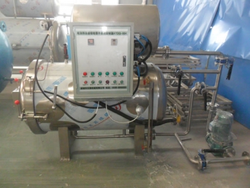 Equipement de stérilisation <br /> <small>(Stérilisateur autoclave électrique)</small>