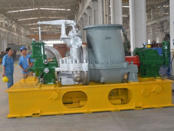 Turbine à vapeur<small> (Turbine pour entraînement d’équipements industriels)</small>