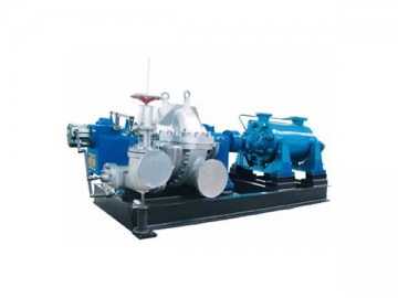 Turbine à vapeur<small> (Turbine à contre-pression monocellulaire ou multicellulaire)</small>