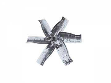 <strong>Ventilateur hélicoïdal mural à transmission</strong>  <small>(avec volet de surpression au soufflage)</small>