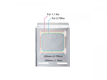 <strong>Ventilateur d'extraction </strong><small>(avec volet automatique)</small>