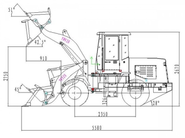 <strong>Chargeuse sur pneus </strong>YN920