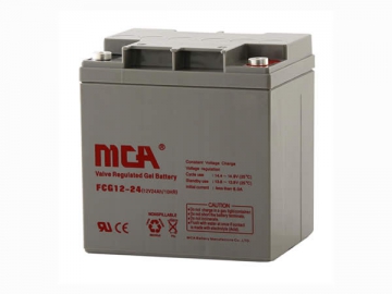 <strong>Batteries industrielles</strong> stationnaires GEL pour systèmes ASI