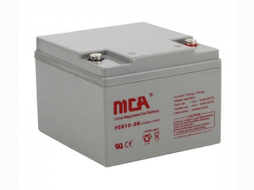 <strong>Batteries industrielles</strong> stationnaires GEL pour systèmes ASI