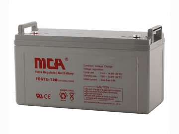 <strong>Batteries industrielles</strong> stationnaires GEL pour systèmes ASI