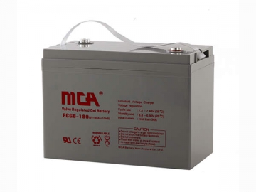 <strong>Batteries industrielles</strong> stationnaires GEL pour systèmes ASI