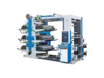 Machine d'impression flexographique 4 – 8 couleurs