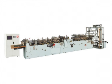 Machine de fabrication de sacs plastique automatique