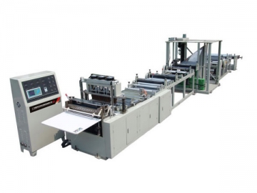 Machine de fabrication de sacs plastique automatique haute vitesse