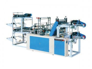 Machine à fabriquer les sacs bretelles