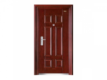 Porte de sécurité <small>(en acier simple battant)</small>