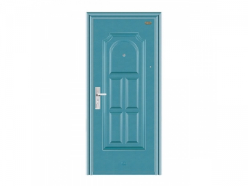 Porte de sécurité <small>(en acier simple battant)</small>